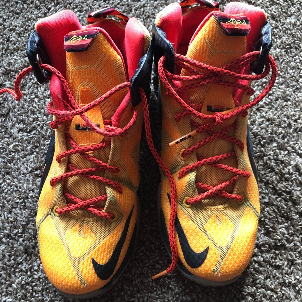 Boys Lebron shoes size 5.5 youth